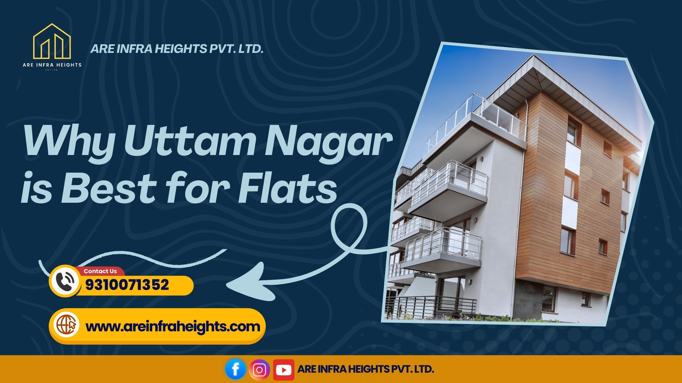 Why Uttam Nagar is the best area to buy Flats?