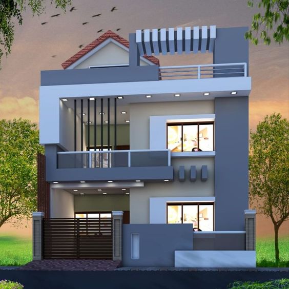 10 Popular Indian House Design Front View (Updated 2024)