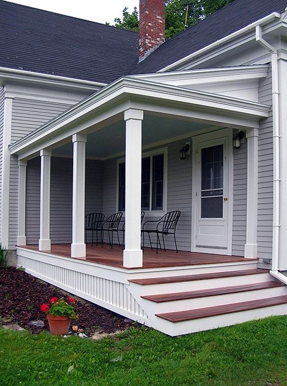 Simple Front Porch Design
