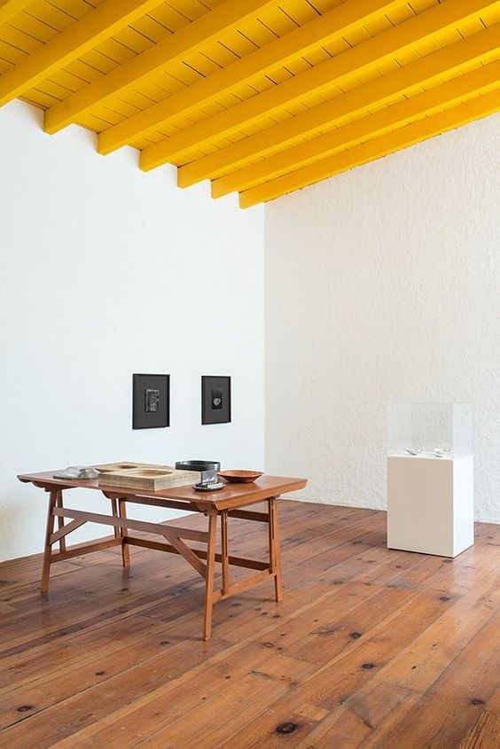Yellow and White
