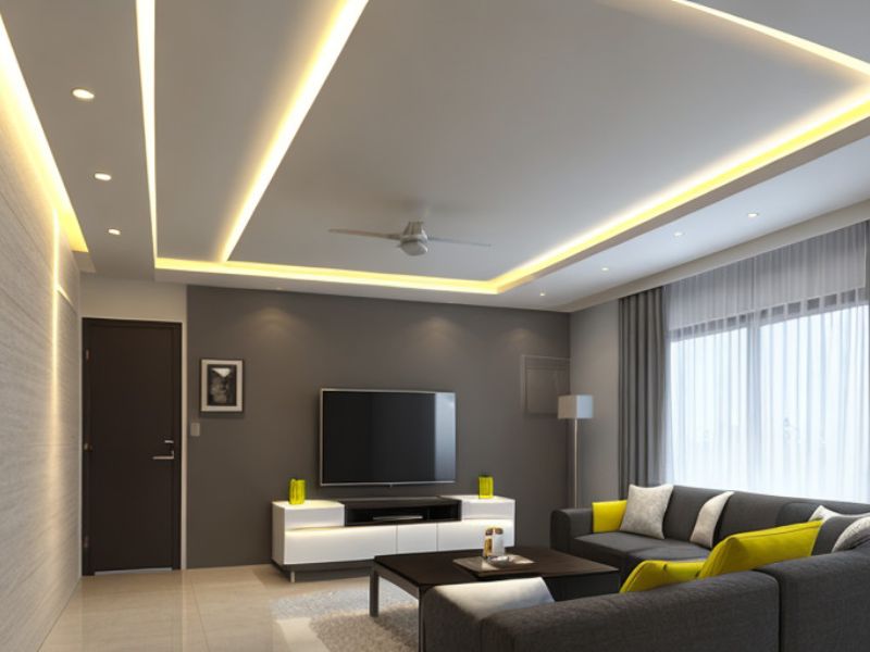 Cove Lighting - ceiling lights without false ceiling