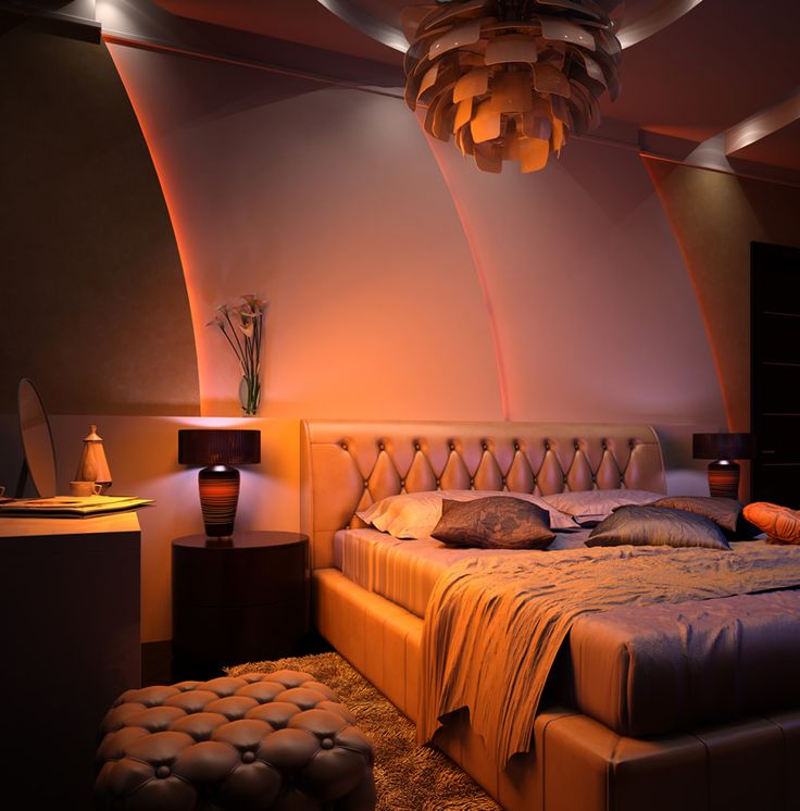Fibre Modern Romantic Bedroom False Ceiling | Romantic Bedroom False Ceiling