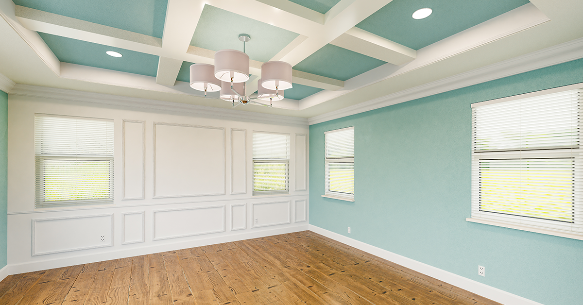 Soothing Blue - Fall Ceiling Colour